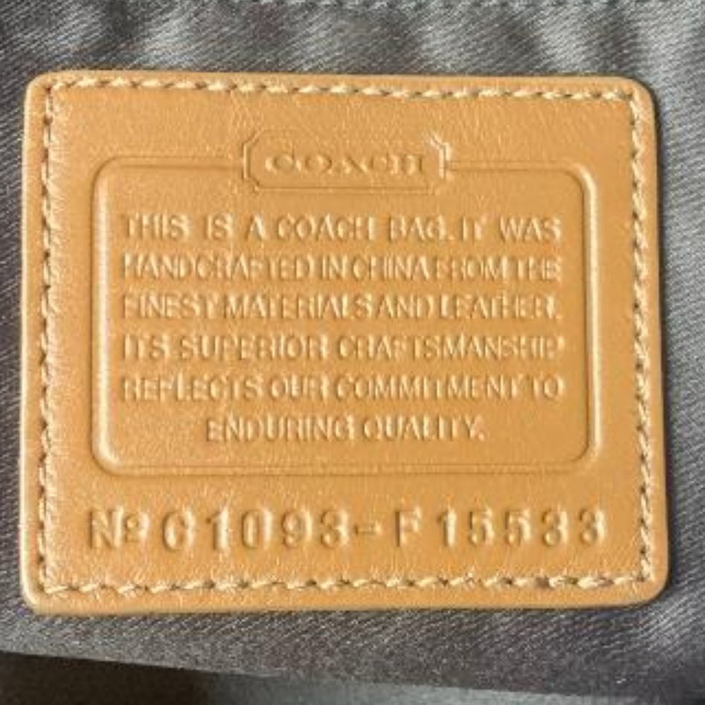 Coach Penelope Signature C & Leather Shopper Bag C1089-F15533 - Picture 7 of 7
